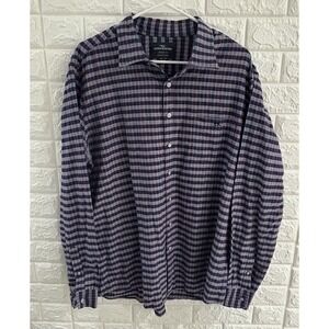 RODD & GUNN MENS SHIRT SIZE XL ORIGINAL FIT LONG SLEEVE ITALY BUTTON FRONT